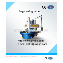 high precision cnc vertical large swing lathe machine price for sale